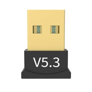Generic Adaptador USB Bluetooth 5.3 para PC y portátil, mini receptor/transmisor Plug & Play, adaptador inalámbrico Bluetooth para escritorio, portátil, altavoz, mouse, teclado, auriculares