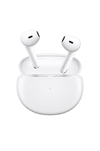 Oppo Enco Air - Auriculares inálambricos, Cancelación de ruido, Bluetooth, Resistencia al agua IPX4 - Blanco