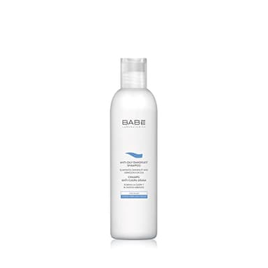 Laboratorios Babé - Champú Anticaspa 250 ml, Pelo Graso, Dermatitis Seborreica, Elimina la Caspa, Seborregulador, Combate el Picor del Cuero Cabelludo