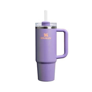 Stanley Quencher H2.0 FlowState Tumbler 0.89L - Termo Conserva el Frío 9 Horas - Helada Durante 40 Horas - Botella Agua Acero Inoxidable - Taza Termica - Vaso Termico Sin BPA - Black Tonal
