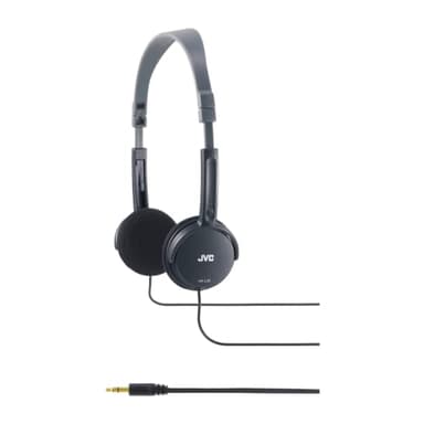 JVC HAL-50-B Auriculares ultra-ligeros y plegables color negro