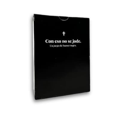 con eso no se jode – Juego de Cartas Humor Negro para Adultos, Diversión con Amigos y Familia, Partidas Rápidas, Políticamente Incorrecto