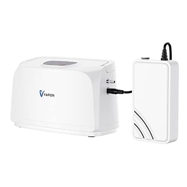 Concentrador de oxígeno portátil 33% con batería, 3 l/min oxigenador para viajes, máquina de oxígeno para casa y coches de viaje