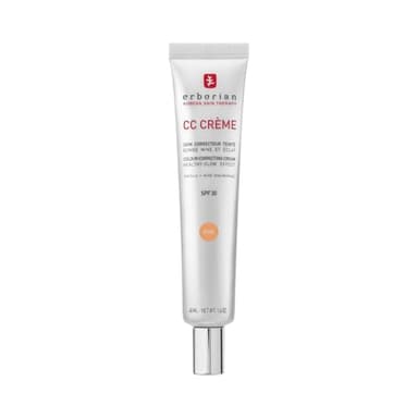 Erborian - CC Crème con Centella Asiática - Crema Facial Iluminadora de Alta Definición y Maquillaje - Protección Solar SPF 30 - Cosmética Coreana - Doré 40ml