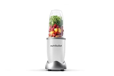 nutribullet Pro 900 Watt, batidora personal, batidora multifuncional, vaso de 700ml, blanco, NB904W