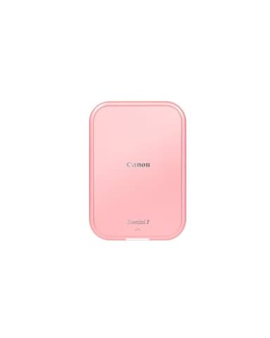 Canon Zoemini 2, Impresora Fotográfica Instantánea y compacta (Para Smartphones), Impresión ZINK sin tinta sobre Papel Térmico (50x76 mm), Bluetooth 5.0, Carga USB-C, Rosa