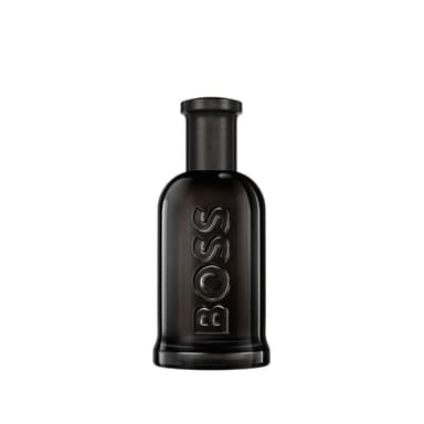 BOSS Bottled Parfum para hombres | Fragancia amaderada ambarina, con notas de cuero y raiz de orris | Atemporal y de larga duración | 100 ml