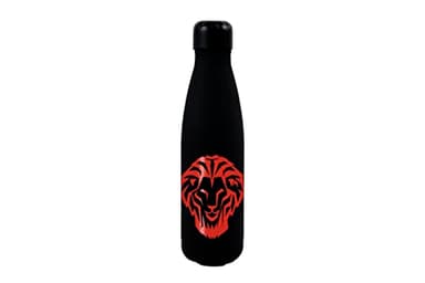 CyP Brands- Athletic Club, Botella de agua de acero, Bidón, Cantimplora, Cierre Hermético, 550 ml, Color negro, Producto Oficial