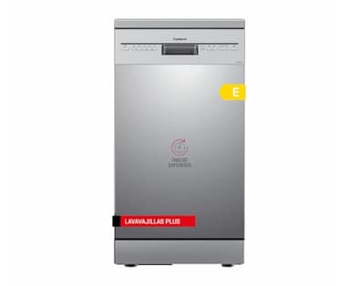 Corberó - Lavavajillas | CLVM403X | 10 Cubiertos, 5 Programas con 4 Temperaturas, Indicadores LED | Inicio Diferido, Función Inicio-Pausa | 49 Db | Inox