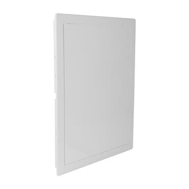 Repa Market Panel de acceso de placas de yeso de 300 x 400 mm, escotilla de inspección de plástico blanco para paredes y techos, panel de baño y gabinete de cubierta de caja de fusibles, escotilla de
