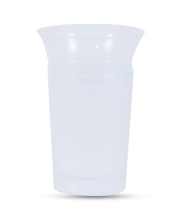 iuvas F.O.T.T. - Vaso para disfagia (original) para trastornos de la deglución, vaso de cuidado y ayuda para beber para accidentes cerebrovasculares, reutilizable, apto para lavavajillas