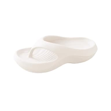 Chanclas ortopédicas para mujer con soporte de arco para fascitis plantar para mujer, soporte de arco para caminar, sandalias gruesas de recuperación, pantuflas de almohada, zapatos suaves de playa de