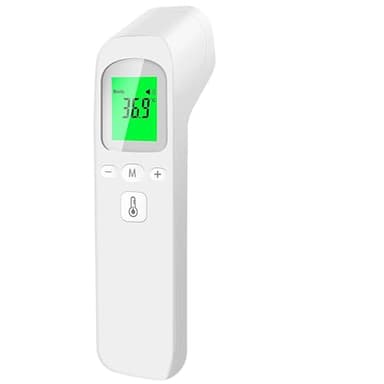 Termómetro Digital Fiebre para Fiebre para Bebés, Termometro Digital Bebe Termometro Infrarrojos Sin Contacto con Alarma de Fiebre, Pantalla Retroiluminada, ℃ / ℉
