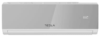 Tesla Aire Acondicionado Inverter Split 3.000 Frigorías [Hasta 30m2] (12.000 BTU) - Wi-Fi, Bomba de Calor, A++/A+++ Energético, Ultra Silencioso, Gas R32 (Gris)