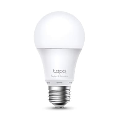 Tapo TP-Link L520E - Bombilla LED Inteligente, Bombilla WiFi sin necesidad de Hub, Blanco Neutro 4000K, Regulable,E27, 8.7W/ 806lm, Compatible Alexa, Echo y Google Home