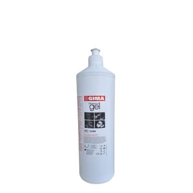 Gel conductor ultrasonidos para Doppler, ecografía, electrodos, transductores,miograma,fisioquinesoterapia, EMG,EEG...gel ultrasonidos (azul, 1000ml)