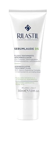 Rilastil Sebumlaude DS, Tratamiento Seborregulador, Reparador y Alisante para Pieles Grasas con Tendencia Acneica, 30 Mililitros