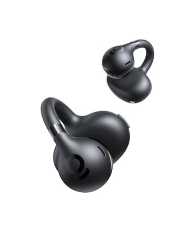 Baseus BC1 Audífonos de Oreja Abierta, Clip para Orejas, Sonido Impresionante, Refuerzo de Bajos Adaptable, Bluetooth 6.0, reducción de Ruido en Llamadas, IP55, 38 Horas de batería, Ligeros