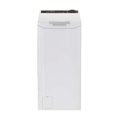 Haier T Series 7 THASN2856TM4-S Lavadora carga superior 8,5KG, Motor Inverter, Display Digital, Conectividad WIFI, 1200 RPM, Inicio Diferido, Libre instalación, 16 programas, 77 db, Blanco