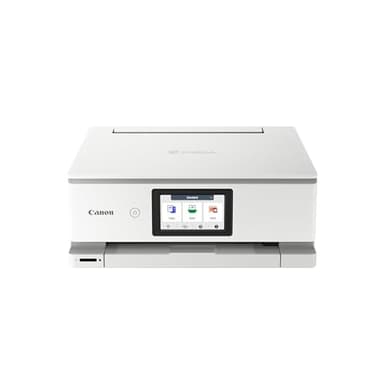 Canon Pixma TS8751 Impresora Multifunción 3 en 1, Sistema de Inyección de Tinta, Impresión, Escaneo y Copia, WiFi, Impresión Doble Cara, Alimentación Bidireccional, Blanco