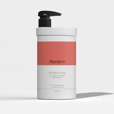 MASDERM | Gel-Crema Corporal Radiofrecuencia Reafirmante Hidratante 1000 ml | Profesional | Mujer | Cavitación | Ultrasonidos | Luz LED |