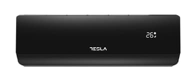 Tesla Aire Acondicionado Inverter Split 3.000 Frigorías [Hasta 30m2] (12.000 BTU) - Wi-Fi, Bomba de Calor, A++/A+++ Energético, Ultra Silencioso, Gas R32 (Negro)