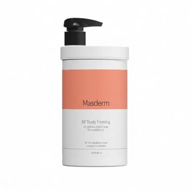 MASDERM - Gel y Crema Corporal Radiofrecuencia Reafirmante Hidratante 1000 ml, Profesional para Mujer, Cavitación y Ultrasonidos con Luz LED