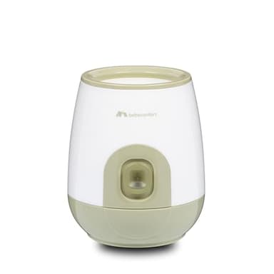 Bebeconfort Calientabiberones Eléctrico Express, Calientabiberones para Bebés, Calentamiento Rápido, Fácil de Usar, Blanco & Verde