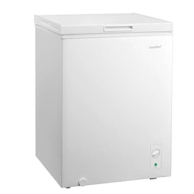 COMFEE' RCC146WH2EU(E) Arcón 143L convertible congelador/refrigerador, compresor inverter, 4 estrellas, apto garajes, blanco [Clase energética E] [Clase de eficiencia energética E]