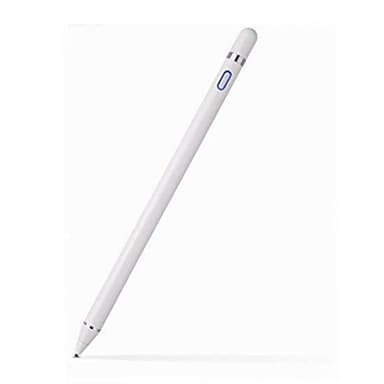 Lápiz Activo con lápiz óptico de 1,4 mm para Apple Pencil 2 1 para iPad Pro 10.5 11 12.9 / para iPad 2017 2018 2019 2020 5th 6th 7th 8th / Mini 4 5 Air 1 2 3 10.2 10.9 Stylus Pen (Blanc)