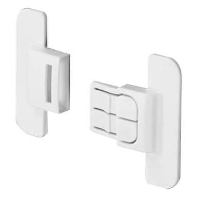 Cierre para Puerta De - Cierre De Seguridad para Frigorífico,Cierre Fijo Autoadhesivo para Gabinetes, Cocina, Hogar, Autocaravanas Y Vidrio - Protección Diaria para Adultos Y Niños