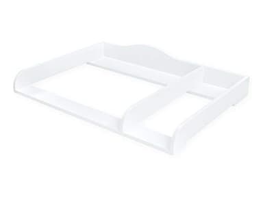 KraftKids Cambiador XXL extra ancho 107,5 cm con compartimento separador para HEMNES