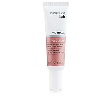 Cumlaude Lab Viderage - Gel Crema Tonificante y Reafirmante para el Rejuvenecimiento de la Zona Íntima con Ácido Hialurónico, Vitamina E y Niacinamida - 30 ml