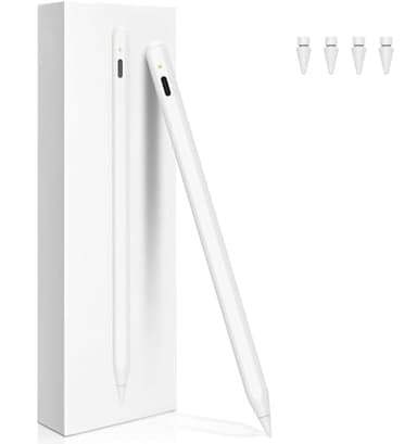 Carga Inalámbrica Magnética Lápiz para iPad 2018-2026, Pencil 2a generación para iPad con inclinación y rechazo de Palma, Pencil Pro para iPad Pro M4/Air M2 M3 Mini