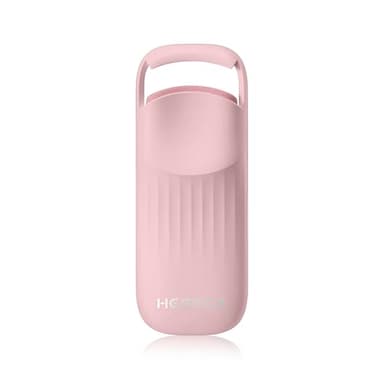 HEBECA Rizador de Pestañas Eléctrico Térmico QuickCurl 2S - Innovador Con Calor, Silicona Segura de Grado Alimenticio y Batería de 600 mAh