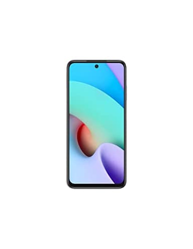 XIAOMI Redmi 10 - Smartphone 4+128 GB, 6,5" FHD+ 90 Hz DotDisplay, MediaTek Helio G88, 50MP cámara cuádruple con IA, 5000 mAh (Versión ES/PT), Blanco Guijarro
