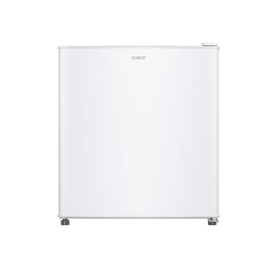 Candy CHASD4351EWC, Frigorífico Mini, Bajo Encimera, Ancho 44,5cm, Altura 51cm, Capacidad 43L, 2 Estantes en la Puerta, Control Mecánico Interno de la temperatura, Iluminación LED, 37DB, Blanco