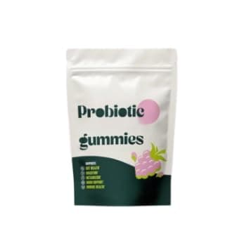 𝗣𝗿𝗼𝗯𝗶𝗼𝘁𝗶𝗰 Kombucha Gummy - Promueve la salud intestinal, apoya la salud digestiva y alivia la hinchazón - Probióticos para mujeres y hombres - Vegano, sin OGM
