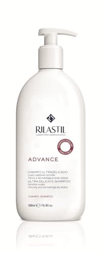 Rilastil - Advance Champú Ultradelicado para Cuero Cabelludo Sensible, Dermatitis Seborreica, Eccemas, Sin Sulfatos, con Derivados de Avena, Aminoácidos, Hidrata Volumen Natural - 500 ml