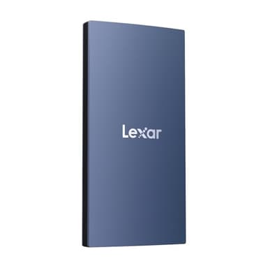Lexar ES3 SSD Externo 1TB, USB3.2 Gen2 Portable SSD, PSSD hasta 1050MB/s de Lectura, 1000MB/s de Escritura, Disco SSD Externo Compatible con iPhone Serie 15/Mac/PS5/XBOX (Azul)