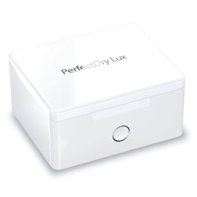 PERFECTDRY LUX - Caja deshumidificador eléctrico UV esterilizador automático UV para desinfectar y limpiar audífonos, AirPods, caja portátil, limpieza ultravioleta en seco