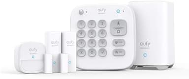 eufy Security 5 Piezas Smart Home Set, Sistema de Seguridad Inteligente para el hogar, con Cerradura de Puerta, Sensor de Movimiento, 2 sensores de Robo, Sistema de Alarma, Compatible con eufyCam