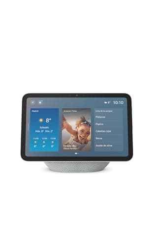 Amazon Echo Show 8 (última generación): pantalla HD de 8,7" con audio espacial y Alexa (blanco)
