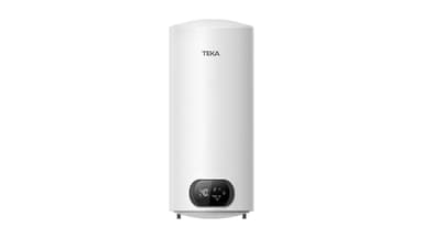 TEKA Termo Eléctrico 80 L, Instalación Vertical y Horizontal, Resistencia Envainada, Panel de Control Electrónico, Protección contra Sobrecalentamiento, Modelo EWH AQUA 80