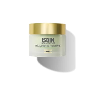 ISDIN Isdinceutics Hyaluronic Moisture Oily, Crema Hidratante para Piel Mixta o Grasa con Ácido Hialurónico, 50 g