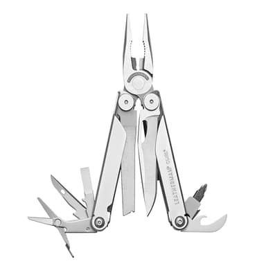 Leatherman Curl Multiherramienta - 15 Herramientas Para Camping y Actividades Al Aire Libre, Acero Inoxidable