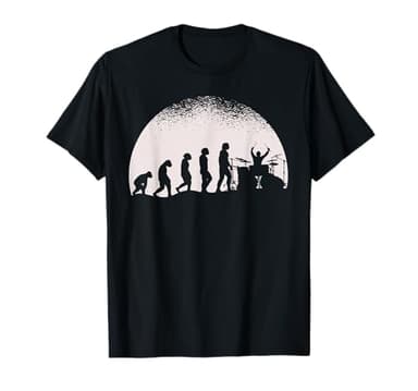 Evolución Baterista Tambores Regalo Batería Camiseta
