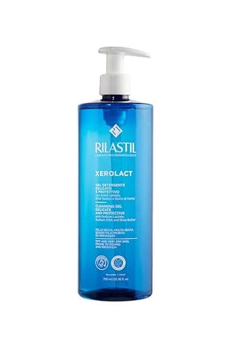Rilastil Xerolact - Gel Limpiador Reparador para Piel Seca con Tendencia al Rascado e Irritación, 750 Mililitros