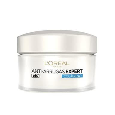 L'Oreal Paris Crema Hidratante Anti Arrugas De Día Colágeno, Fresca, Negro, 50 ml (Paquete de 1)
