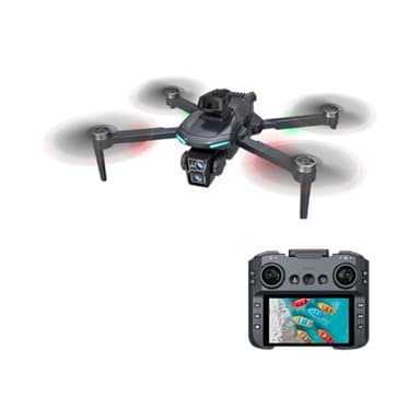 Voltrock Drones con Cámara HD y GPS | Drones Plegables con FPV, Sensores de Proximidad y Control Remoto | Modelos L106-1, E88 Pro, X226, X2 (X2)